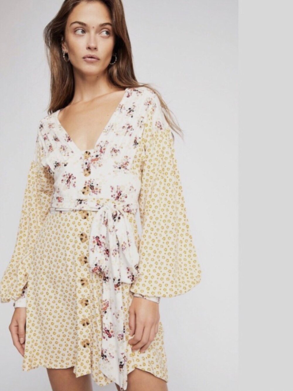NEW ,Never worn (Orig $128) Free People Wonderland mini dress